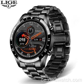 LIGE 2021 Neue Herren Smartwatches Call Watch IP67 Wasserdichte Sport-Fitness-Uhr für Android IOS Smartwatch 2021 + Box